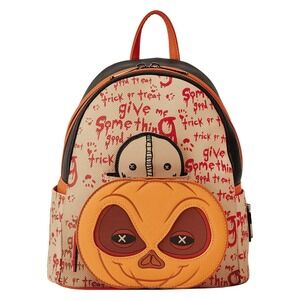Loungefly Trick‎ 'r Treat Sam Pumpkin Halloween Horror Mini Backpack